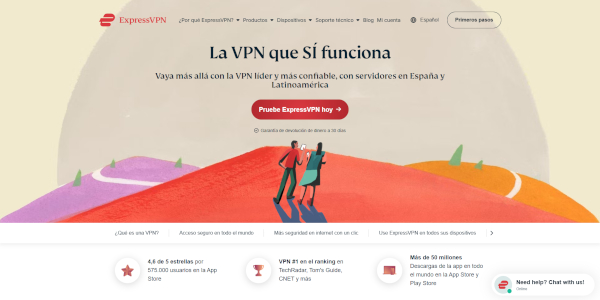 Captura ExpressVPN Captura ExpressVPN